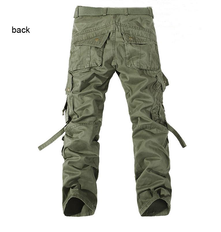 Outdoors Camping Hiking Camouflage Cargo Pants Plus Size Multi-Pocket Overalls-Yanxi Outdoor Products Co., Ltd.-black-XS-Bargain Bait Box