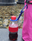 Outdoors Sports Water Bottle Buckle Hook Holder Clip Bottle Hanger Aluminum-Xiaomii_Holiday Store-Red-Bargain Bait Box