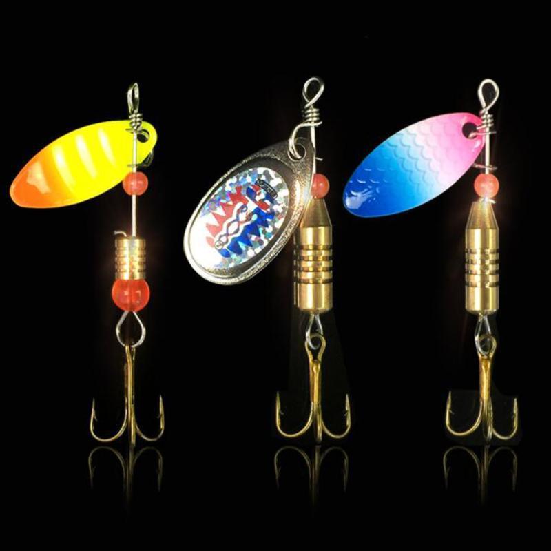 Outkit 10/30Pcs Assorted Fishing Lures Metal Fishing Baits Bass Spoon Spinner-OUTKIT VikingFishing Store-10 pcs-Bargain Bait Box