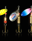 Outkit 10/30Pcs Assorted Fishing Lures Metal Fishing Baits Bass Spoon Spinner-OUTKIT VikingFishing Store-10 pcs-Bargain Bait Box