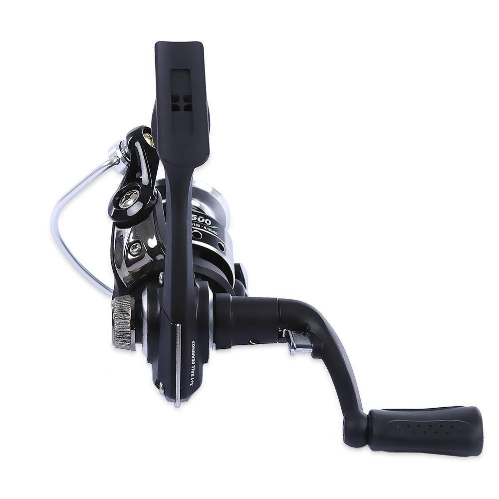 Outlife Bd500 / 650 5.2:1 Metal Spool Spinning Fishing Reel Fish Equipment 5 + 1-Spinning Reels-Bike-Lover&#39;s Equipment Store-BD500-Bargain Bait Box