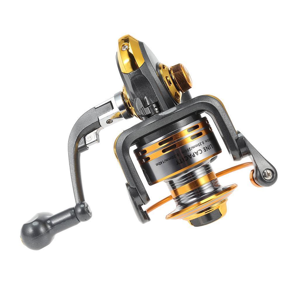Outlife Db1000 - 6000 Metal Spinning Fishing Reel Gear Ratio 4.9:1 5.2:1 With-Spinning Reels-Outl1fe Adventure Store-1000 Series-Bargain Bait Box