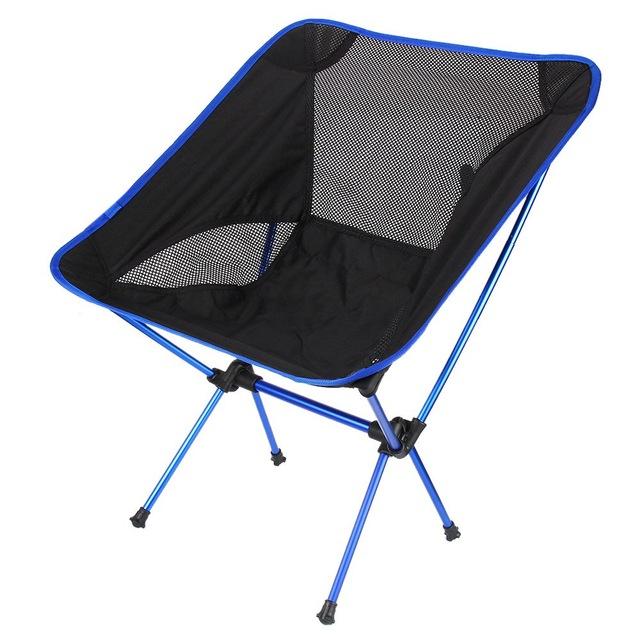 Outlife Ultra Light Folding Fishing Chair Seat For Outdoor Camping Leisure-Outl1fe Adventure Store-Dark Blue-Bargain Bait Box