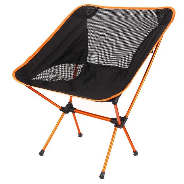 Outlife Ultra Light Folding Fishing Chair Seat For Outdoor Camping Leisure-Outl1fe Adventure Store-Orange-Bargain Bait Box