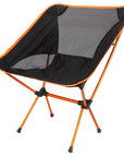 Outlife Ultra Light Folding Fishing Chair Seat For Outdoor Camping Leisure-Outl1fe Adventure Store-Orange-Bargain Bait Box