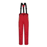 Pants Softshell Strap Sports Pants Waterproof Warm Fleece Trekking Camping-Pants-Bargain Bait Box-women red-L-Bargain Bait Box