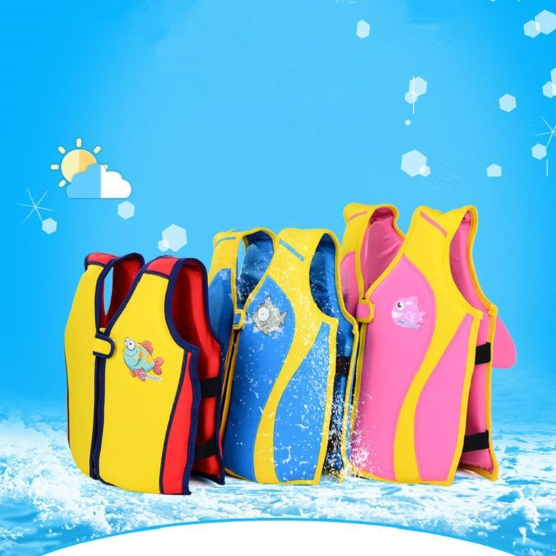 Pfd Children&#39;S Baby For Kids Child Swim Trainer Buoyancy Swim Swimsuit-Life Jackets-Bargain Bait Box-blue and yellow-S 10 to 15 KG-Bargain Bait Box