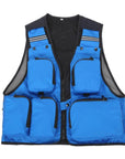 Pfd Fishing With Pocket Clothes Sports Gilet De Sauvetage Chaleco Vida-Life Jackets-Bargain Bait Box-blue-L-Bargain Bait Box