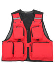 Pfd Fishing With Pocket Clothes Sports Gilet De Sauvetage Chaleco Vida-Life Jackets-Bargain Bait Box-Red-L-Bargain Bait Box
