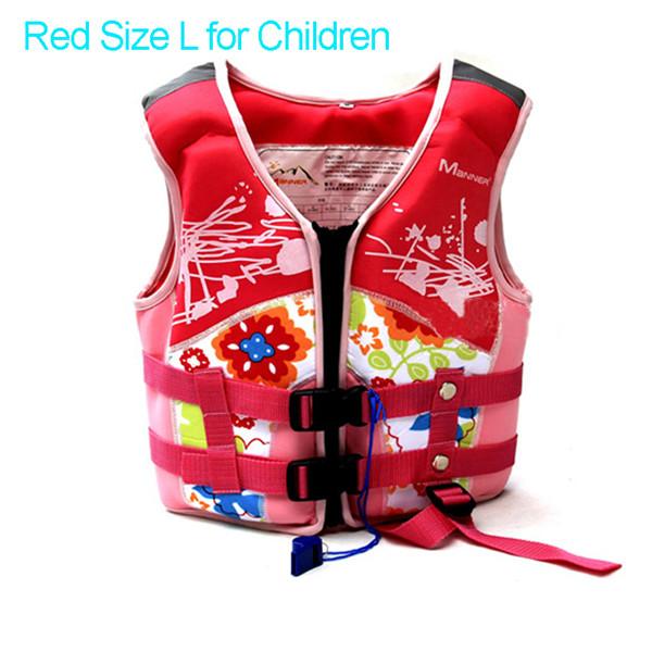 Pfd Manner For Kids Children For Swimming Kayak S Boy & Girl Water Sports Safety-Life Jackets-Bargain Bait Box-Pink L for Children-China-Bargain Bait Box