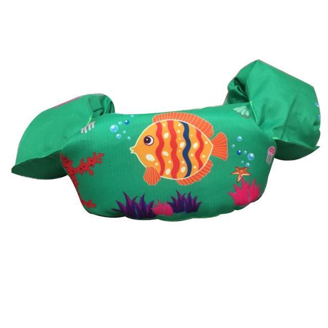 Pfd S For Kids Water Sports Children&#39;S Learn Swimming Snorkeling Buoyancy-Life Jackets-Bargain Bait Box-Green-China-Bargain Bait Box