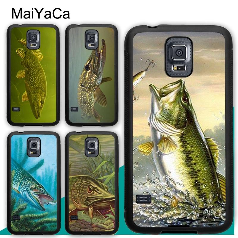 Pike Fishing Bait Spinner Full Protective Phone Cases For Samsung Galaxy S6 S7-Fitted Cases-WeLove Store-3998-For Galaxy S4-Bargain Bait Box