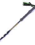 Pioneer Carbon Fiber Ultra-Light Adjustable Camping Hiking Walking Trekking-BOB Sport Products Co., Ltd.-yellow Alpenstock-Bargain Bait Box