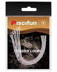 Piscifun 20Lb Fly Loop 6 Pcs/Pack Braided Fly Leader Loop Connectors Fly Line-P-iscifun Fishing Tackle Store-Clear-Bargain Bait Box