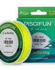 Piscifun 274M 13.6Kg Fly Fishing Backing Line Fishing Line Braided Backing Fly-P-iscifun Fishing Tackle Store-Fluorescent Yellow-Bargain Bait Box