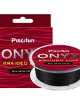 Piscifun Onyx 137M Braided Pe Line 6-150Lb 4 Strands 8 Strands Strong-P-iscifun Fishing Tackle Store-Black-0.15-Bargain Bait Box