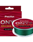 Piscifun Onyx 274M Braided Fishing Line 300Yds 6-150Lb Super Strong Pe Braided-P-iscifun Fishing Tackle Store-Green-0.15-Bargain Bait Box