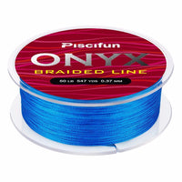 Piscifun Onyx 500M Fishing Line 6-150Lb Super Strong Braided Fishing Line 4-Piscifun Official Store-White-0.15-Bargain Bait Box