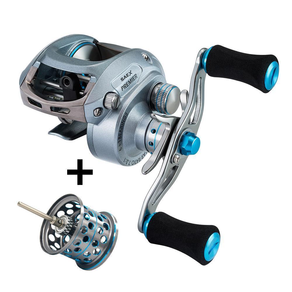 Piscifun Premier Fishing Reel Extra Light Spool 6.5: 1 Gear Ratio Magn –  Bargain Bait Box