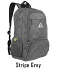 Playking Foldable Waterproof Backpack Outdoor Travel Folding Lightweight Bag Bag-Climbing Bags-Playking Outdoor Equipment Flagship Store-Stripe Gray-Bargain Bait Box