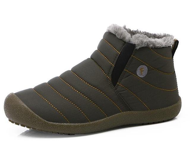 Plus Size 36-45 46 Men Women Winter Warm Hiking Shoes Comfortable Waterproof-beipuwolf Official Store-Dark grey-5.5-Bargain Bait Box
