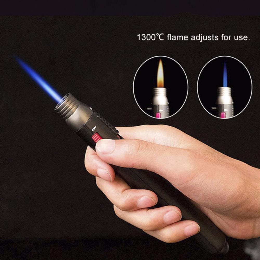 Pocket Camping Lighter 1300 Degree Torch Jet Flame Pencil Butane Gas-Automobiles Parts Selling Store-Bargain Bait Box