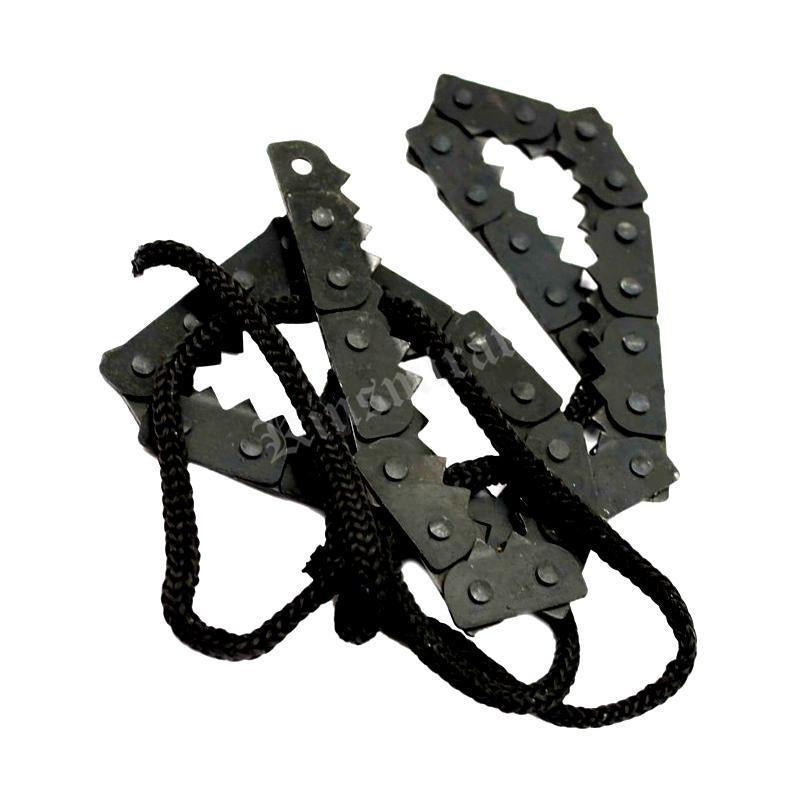 Pocket Chain Saw Hand Saw Chain Outdoor Survival Tool Camping &amp; Hiking-Kingtai Industrial Store-Bargain Bait Box