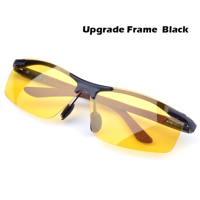 Polarized Sunglasses Night Vision Goggles Men'S Car Driving Glasses Anti-Glare-Polarized Sunglasses-Bargain Bait Box-upgade black-Bargain Bait Box