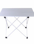 Portable Camping Table Outdoor Aluminium Alloy Foldable Folding Picnic Table-simitter01-Large Size-Bargain Bait Box