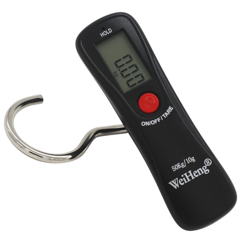 Portable Mini 50Kg/10G Electronic Hanging Fishing Luggage Balance Digital Pocket-Fishing Scales &amp; Measurement-Bargain Bait Box-Bargain Bait Box