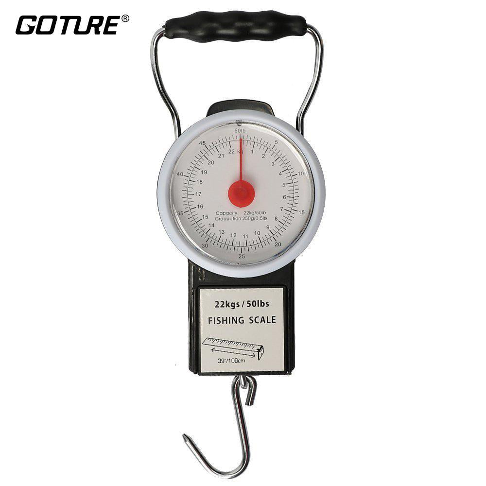 Portable Multi-Purpose Scale Fishing And Luggage Hanging Hook With Tape-Fishing Scales & Measurement-Bargain Bait Box-Bargain Bait Box