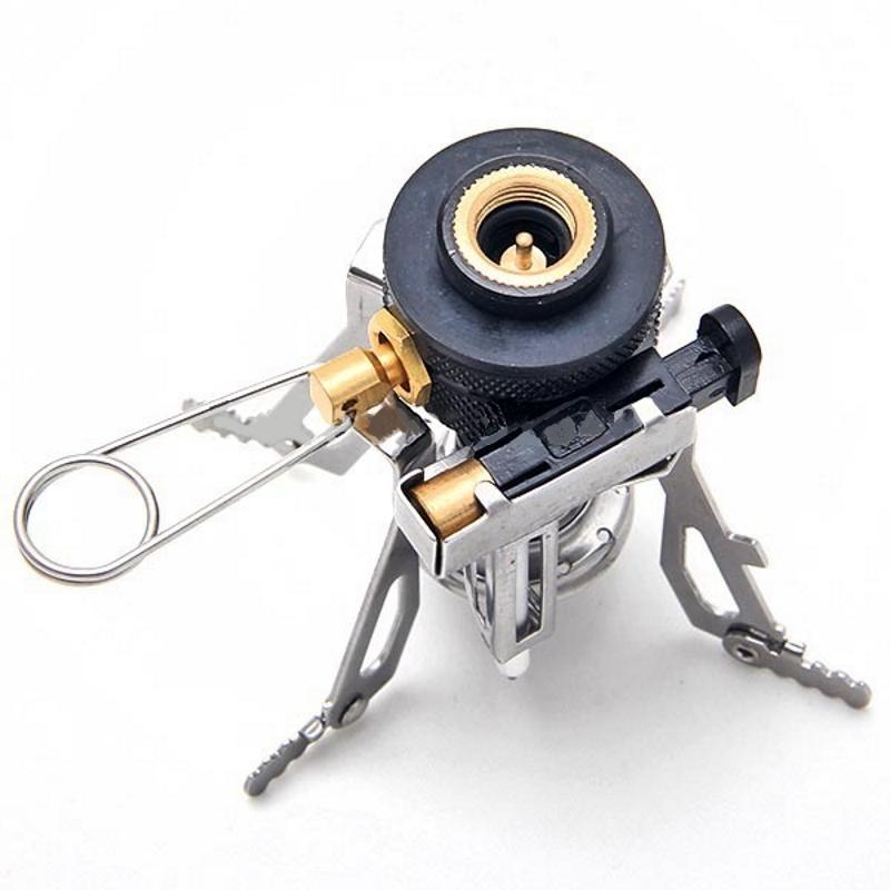 Portable Outdoor Camping Gas Stove Stove Mini Stove With Electronic Stove Burner-Beauty Life-Bargain Bait Box