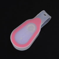 Portable Silicone Clip-On Led Lamp Safety Magnetic Collar Light Night Running-Live Beautiful-Red-Bargain Bait Box