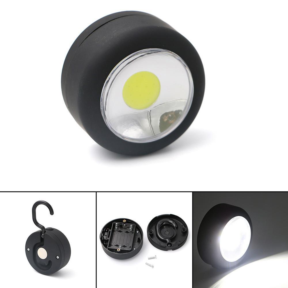 Portable Ultra-Bright 3W Cob Led Light Folding Working Flashlight Practical-Footprints Store-Bargain Bait Box