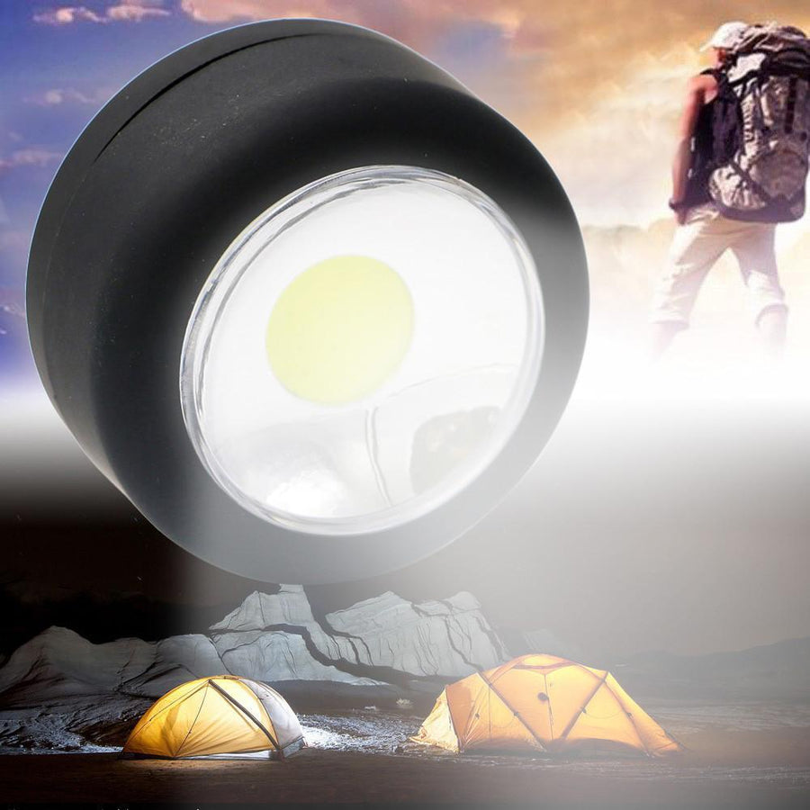 Portable Ultra-Bright 3W Cob Led Light Folding Working Flashlight Practical-Footprints Store-Bargain Bait Box