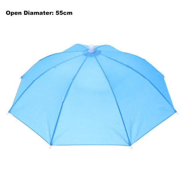 Portable Umbrella Hat Sun Shade 55Cm Waterproof Outdoor Pesca Hat Sports Caps-Agreement-04-Bargain Bait Box