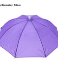 Portable Umbrella Hat Sun Shade 55Cm Waterproof Outdoor Pesca Hat Sports Caps-Agreement-05-Bargain Bait Box