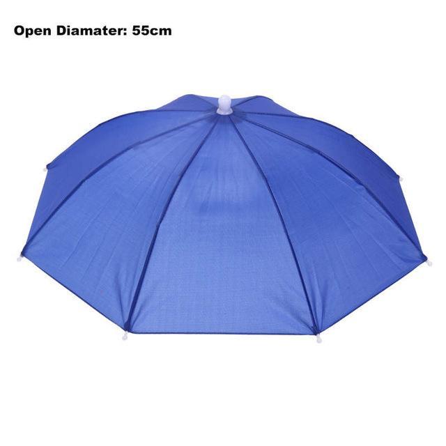 Portable Umbrella Hat Sun Shade 55Cm Waterproof Outdoor Pesca Hat Sports Caps-Agreement-06-Bargain Bait Box