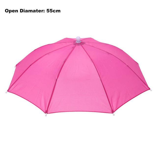 Portable Umbrella Hat Sun Shade 55Cm Waterproof Outdoor Pesca Hat Sports Caps-Agreement-07-Bargain Bait Box