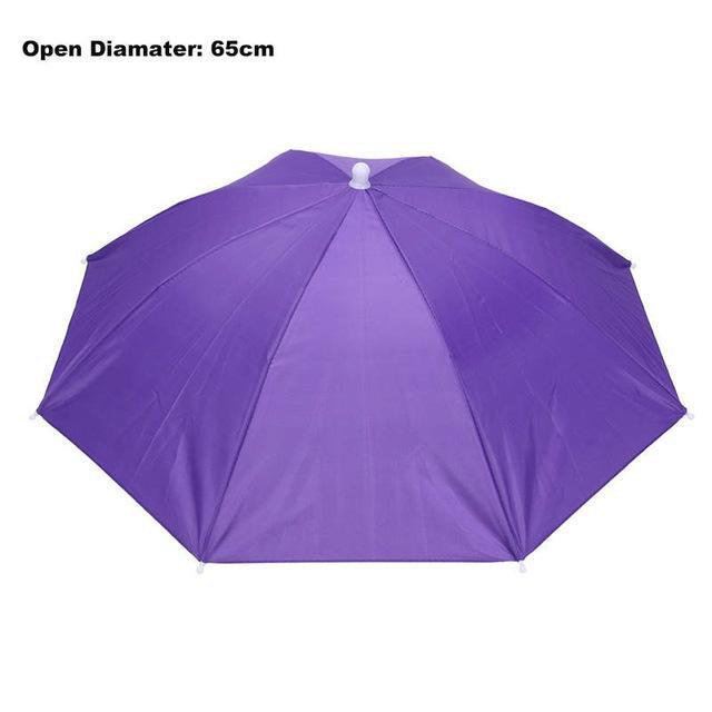 Portable Umbrella Hat Sun Shade 55Cm Waterproof Outdoor Pesca Hat Sports Caps-Agreement-10-Bargain Bait Box