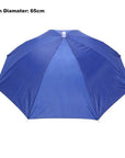 Portable Umbrella Hat Sun Shade 55Cm Waterproof Outdoor Pesca Hat Sports Caps-Agreement-11-Bargain Bait Box
