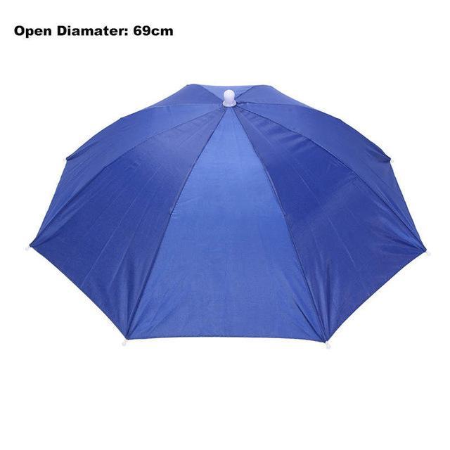 Portable Umbrella Hat Sun Shade 55Cm Waterproof Outdoor Pesca Hat Sports Caps-Agreement-13-Bargain Bait Box