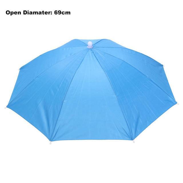 Portable Umbrella Hat Sun Shade 55Cm Waterproof Outdoor Pesca Hat Sports Caps-Agreement-15-Bargain Bait Box