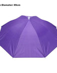 Portable Umbrella Hat Sun Shade 55Cm Waterproof Outdoor Pesca Hat Sports Caps-Agreement-16-Bargain Bait Box