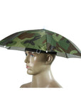 Portable Umbrella Hat Sun Shade Camping Fishing Hiking Golf Beach Headwear-Dreamland 123-Camo-Bargain Bait Box