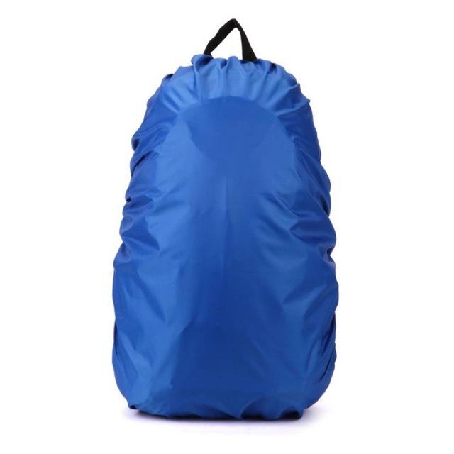 Portable Waterproof Dust Rain Cover Backpack Rucksack Bag For Travel Camping-Fun Sunday Shop-Blue-Bargain Bait Box