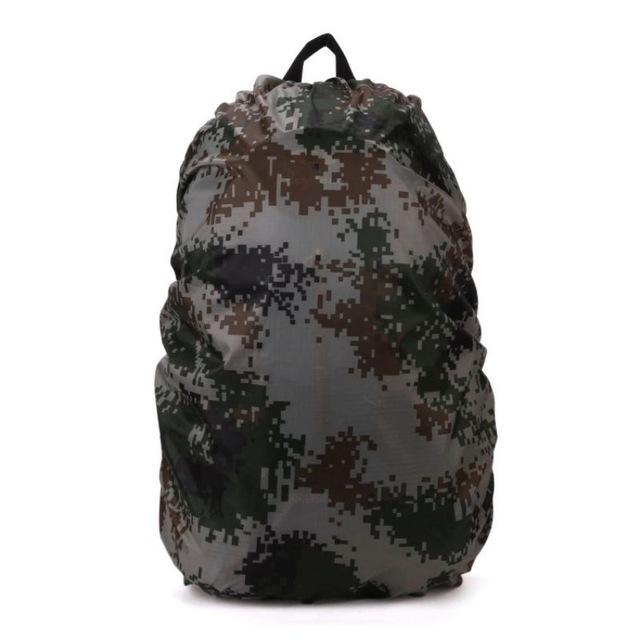 Portable Waterproof Dust Rain Cover Backpack Rucksack Bag For Travel Camping-Fun Sunday Shop-Camouflage-Bargain Bait Box