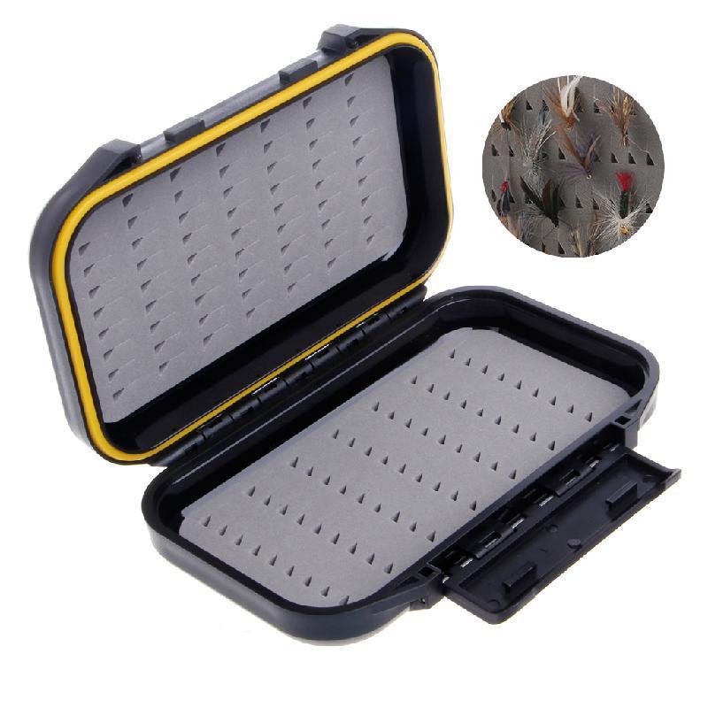 Portable Waterproof Fly Fishing Lure Bait Trout Flies Storage Box Case Container-top2007- store-Bargain Bait Box