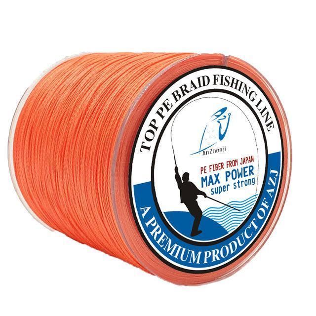 Power Strong 8 Strands Braided 300M Fishing Line 8 Colors Japan-Shop2195047 Store-AZJ8P300Red-1.0-Bargain Bait Box