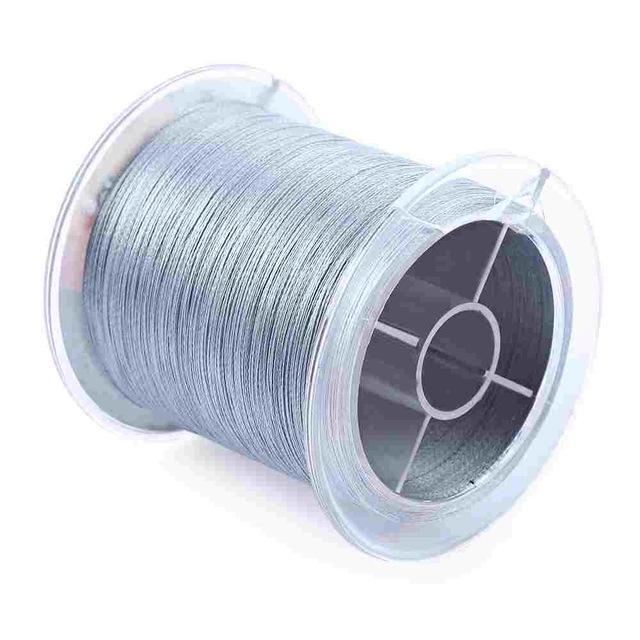 Pro Beros 500M Pe Braided Fishing Line 4 Stands Multifilament Fishing Line-Outl1fe Adventure Store-Gray-0.4-Bargain Bait Box